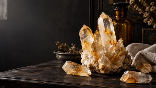 Golden Healer Quartz crystal
