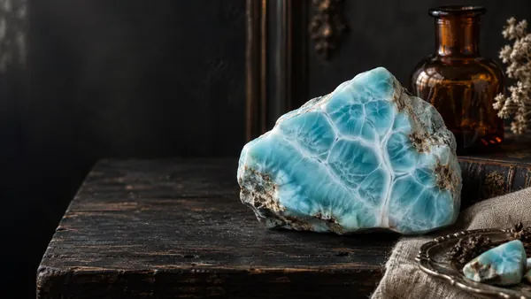 Larimar crystal