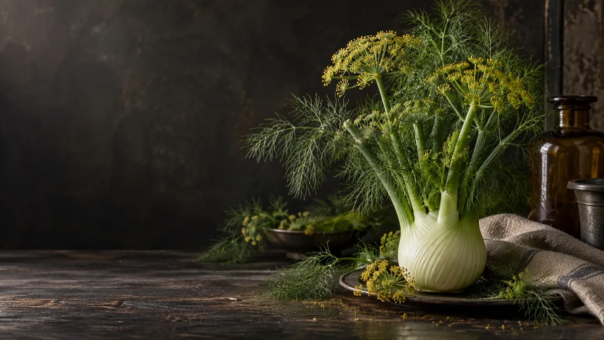 Fennel (Foeniculum vulgare) — photograph of the herb