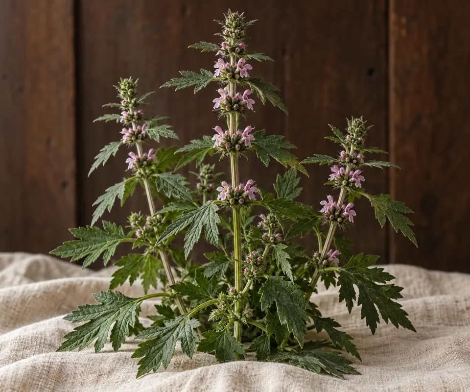 Botanical illustration of Motherwort