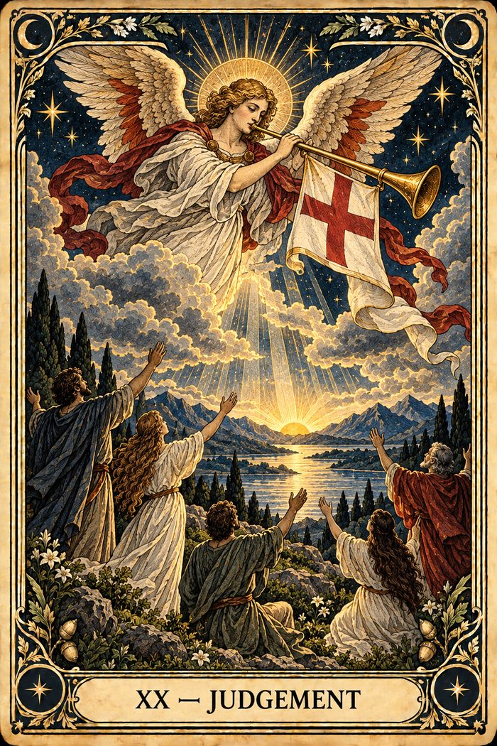 Judgement tarot card