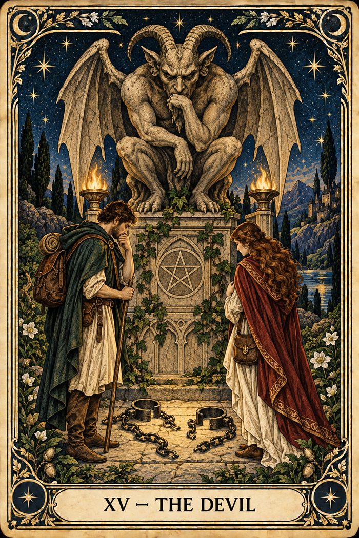 The Devil tarot card