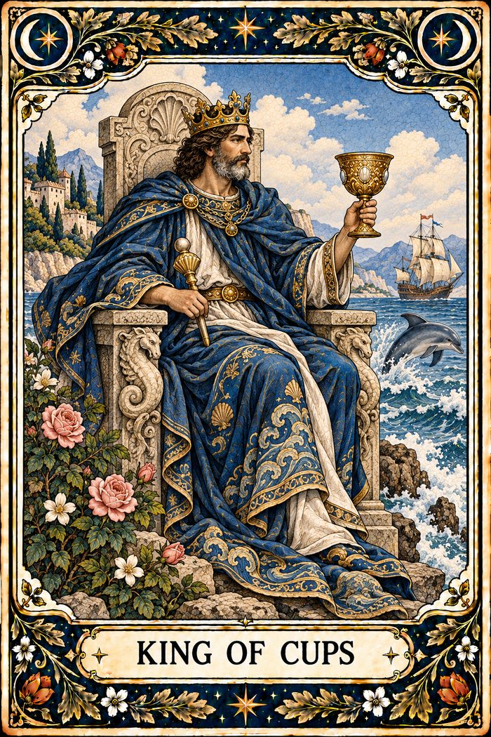 King of Cups tarot card