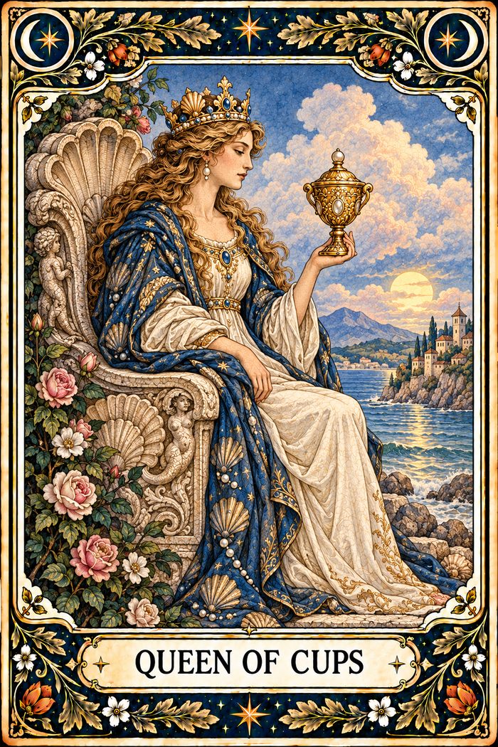 Queen of Cups tarot card
