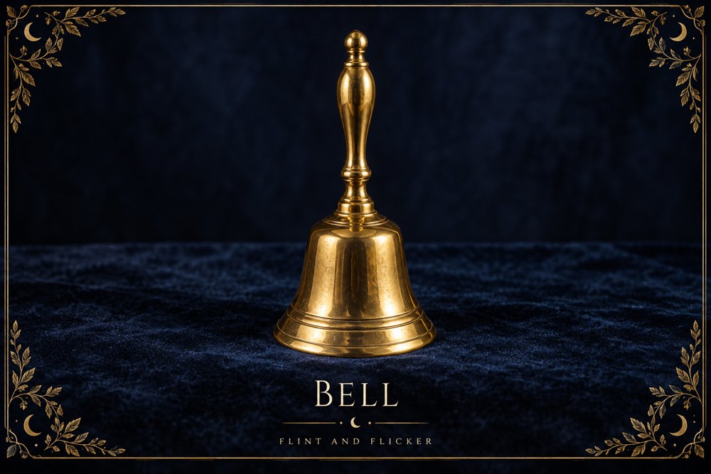 Bell — original Flint and Flicker ritual tool illustration