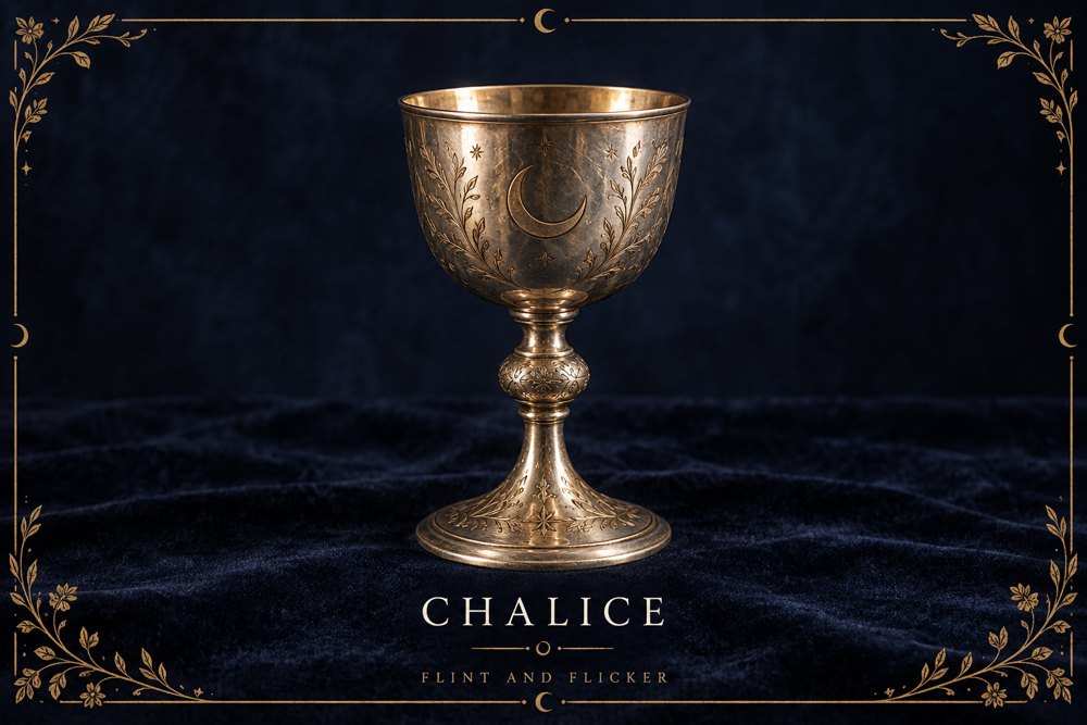 Chalice — original Flint and Flicker ritual tool illustration